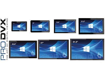 Foto Tablet PC de 7 a 32” con procesador Intel para sistema operativo Windows 10 IoT Enterprise.